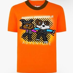 Boys’ Mission Impawssible Orange Graphic Shirt